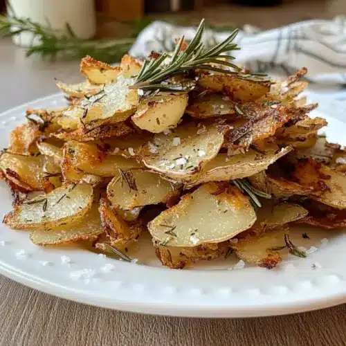 Rosemary Roasted Potato Peelings