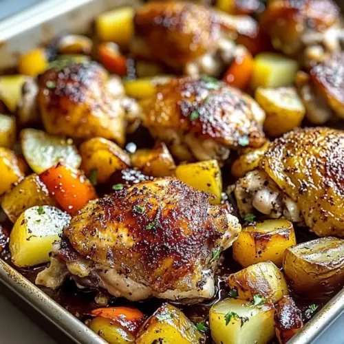 Sheet Pan Chicken Thighs