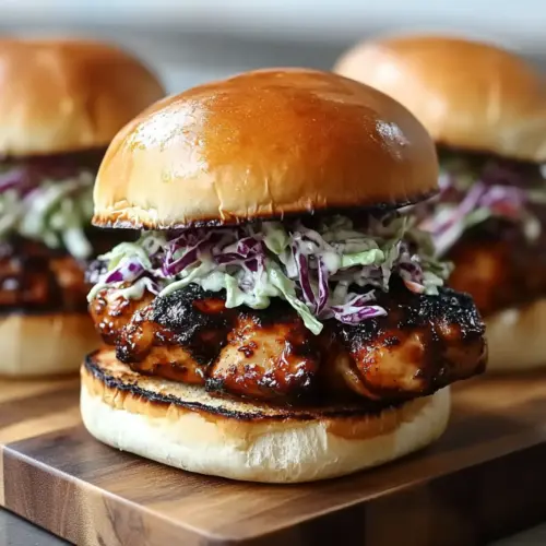 Honey Chipotle Chicken Sliders