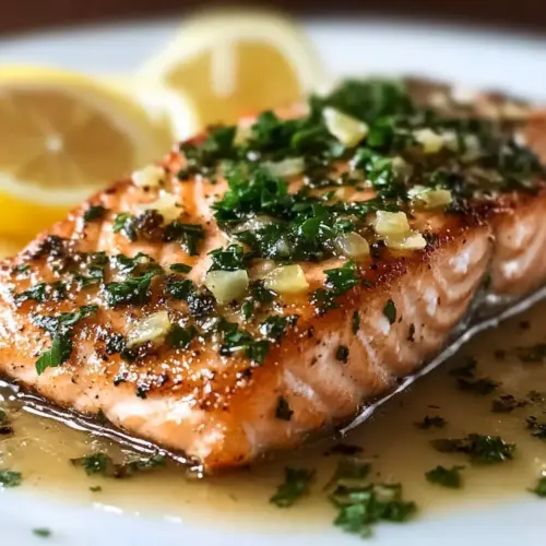Baked Lemon Garlic Butter Salmon