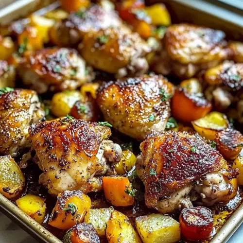 Sheet Pan Chicken Thighs